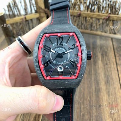 Swiss Quality Replica Franck Muller Vanguard Carbon Krypton Men Watches